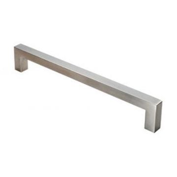 Square Mitred Pull 150 mm  Satin Stainless Steel