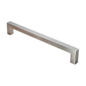 Square Mitred Pull 450 mm  Satin Stainless Steel