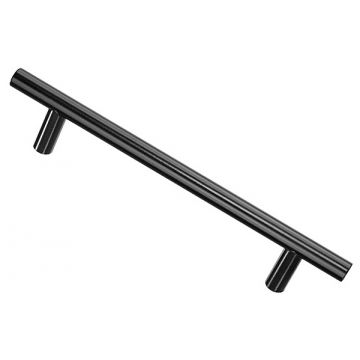 T Bar Pull Handle 19 x 525 mm Black