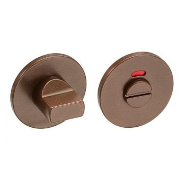 Bathroom Privacy Turn & Indicator Release Bronze Stainless