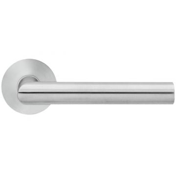 Rhodos Plan Lever on Flat Rose Oil Rubbed Bronze Finish