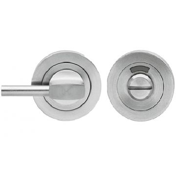 Large Turn & Indicator Release Square Edge Design Satin Stainless Steel