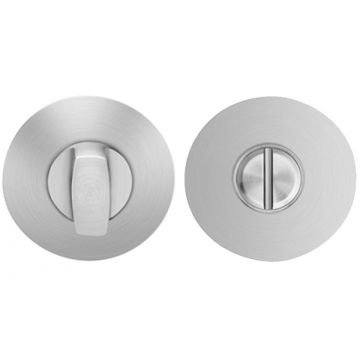 Privacy Turn & Indicator Release Plan Flat Design Satin Stainless Steel