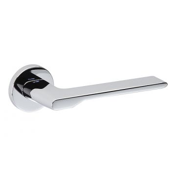 Special 247 Lever Handle on Round Rose Polished Chrome Plate