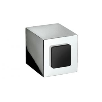 Cube Floor Door Stop 30 mm Graphite