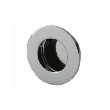Circular Flush Pull 48 mm Diameter Satin Stainless Steel