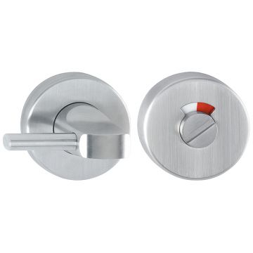 Anti-Bacterial Accessible WC Thumbturn & Emergency Release Satin Stainless Steel