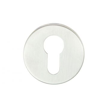 Euro Profile Escutcheon 8 mm Polished Stainless Steel