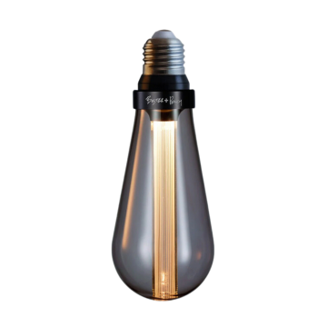 Teardrop Smoked Led 2.5W Non-Dimmable Bulb Standard Finish