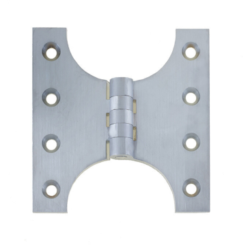 Parliament Hinge 102  x 152 mm Brass Contract Suite Satin Chrome Plate
