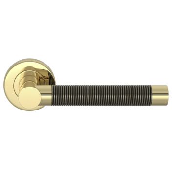 Wire Recess Lever Handles Amalfine Wire Silver Bronze Polished Brass